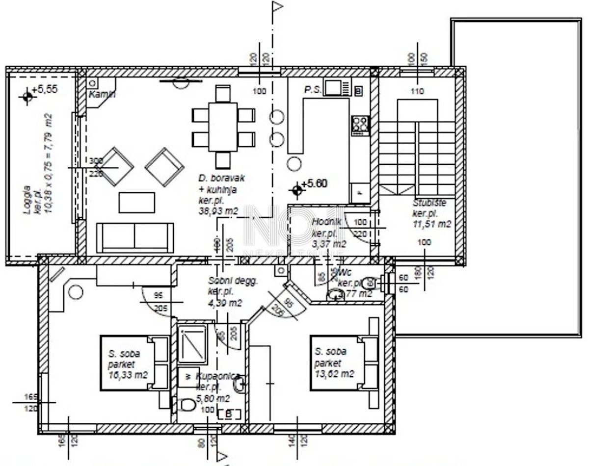 Rab - apartma v vrhunski novogradnji 50 m od morja!