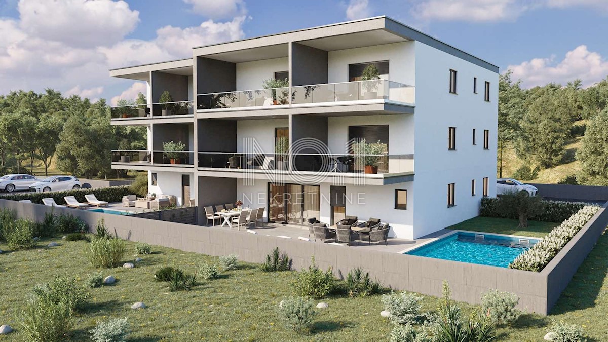 Novigrad - apartmaji v vrhunski novogradnji s pogledom na morje