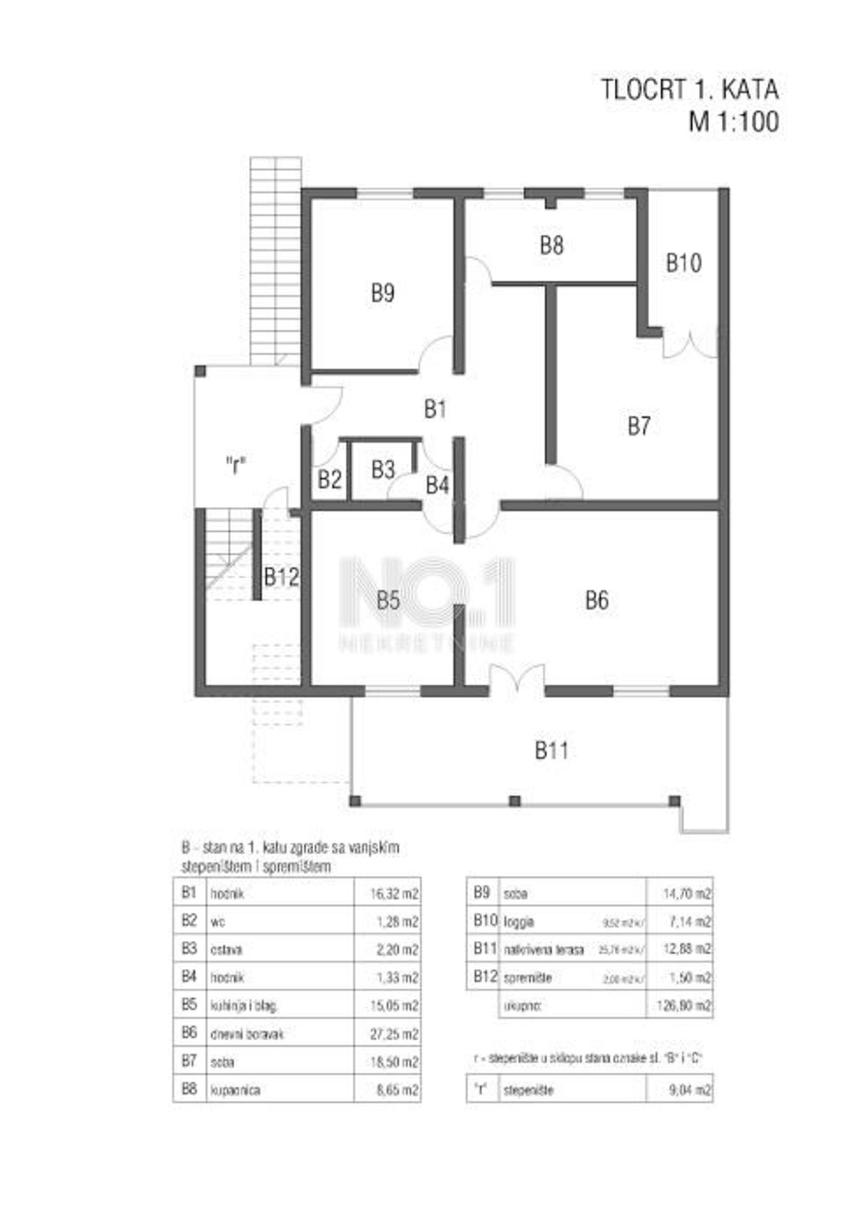 Rovinj - Prostoren dvosobni apartma z veliko teraso