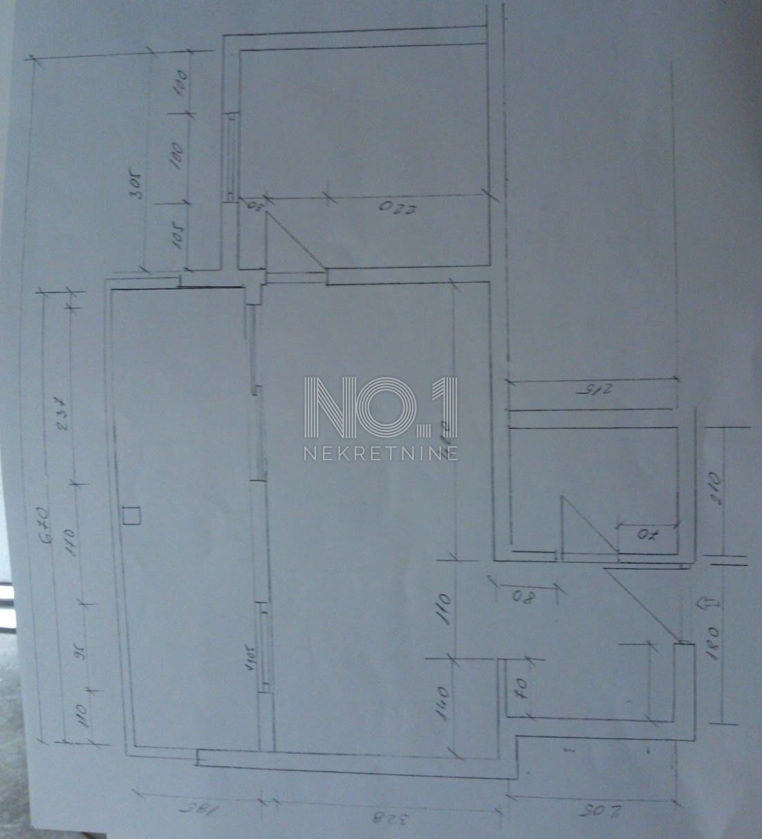 Malinska - prodaja enosobnega apartmaja z balkonom
