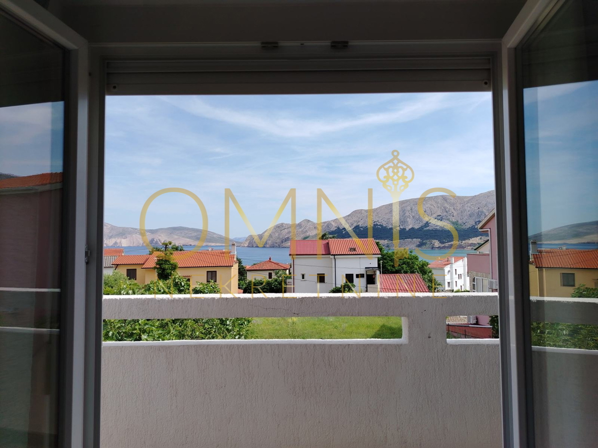 KRK, BAŠKA - 2 stanovanji 400 metrov od morja