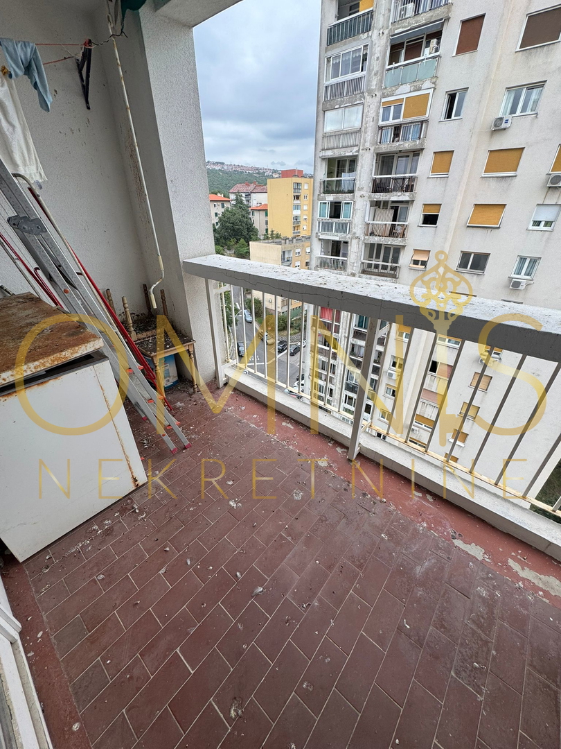 Rijeka, Podmurvice – stanovanje 1S+DB z ložo in pogledom na morje, 54 m²