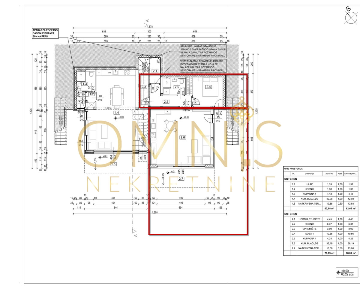 Luksuzno stanovanje s bazenom in vrtom – 152 m² + 200 m² zasebnega zunanjega prostora