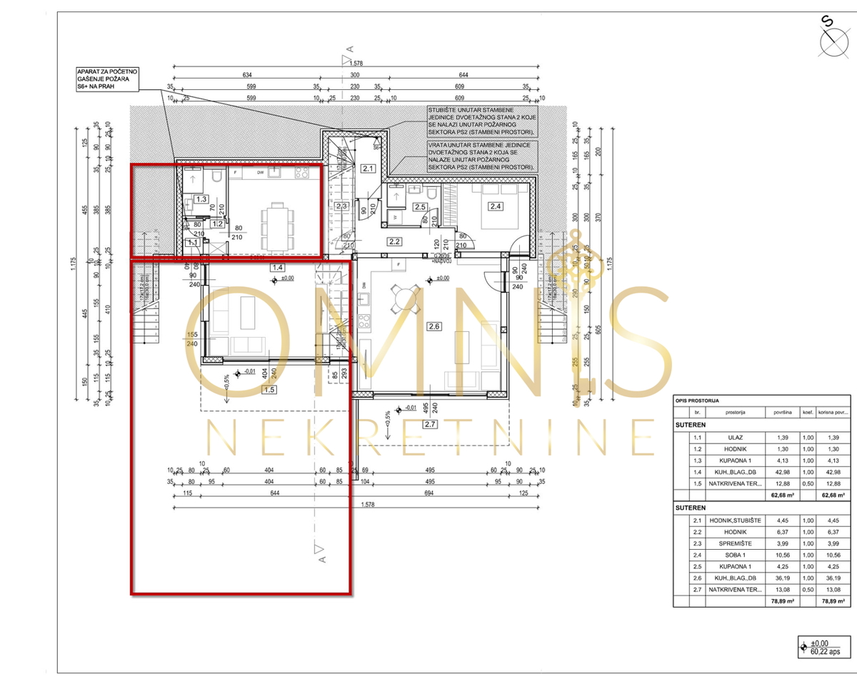 Luksuzno dvonadstropno stanovanje z vrtom in bazenom – 120 m² bivalne površine + 200 m² zasebnega vrta