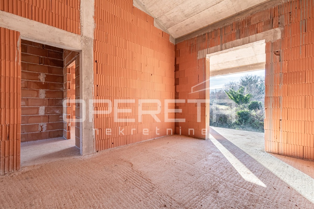 Istra, okolica Višnjana – Samostojna hiša v roh-bau fazi