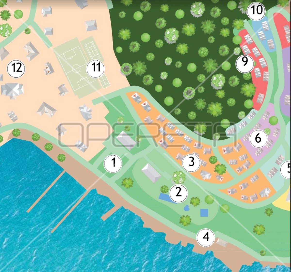 KUKLJICA, OTOK UGLJAN (BLIZU ZADRA), na novo prenovljeni apartmaji