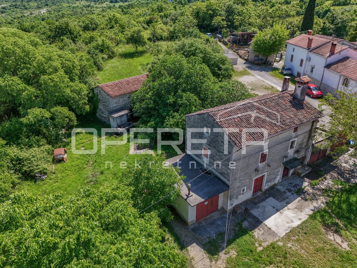 Idilična posest s 3 starimi hišami, kombinacija stavbnega/kmetijskega zemljišča 23900m2