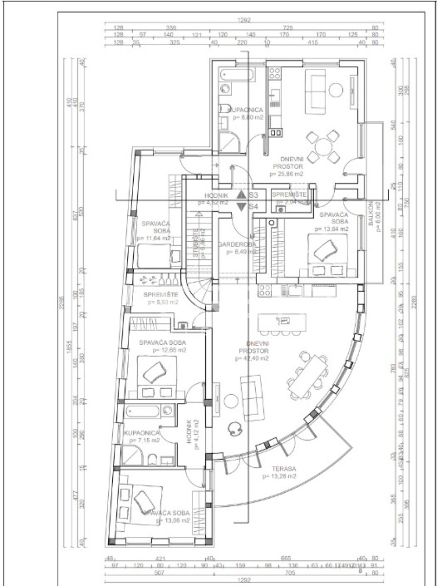 Prodaja, Hiša, Ludbreg, centar, Hiša u nizu, 221m2
