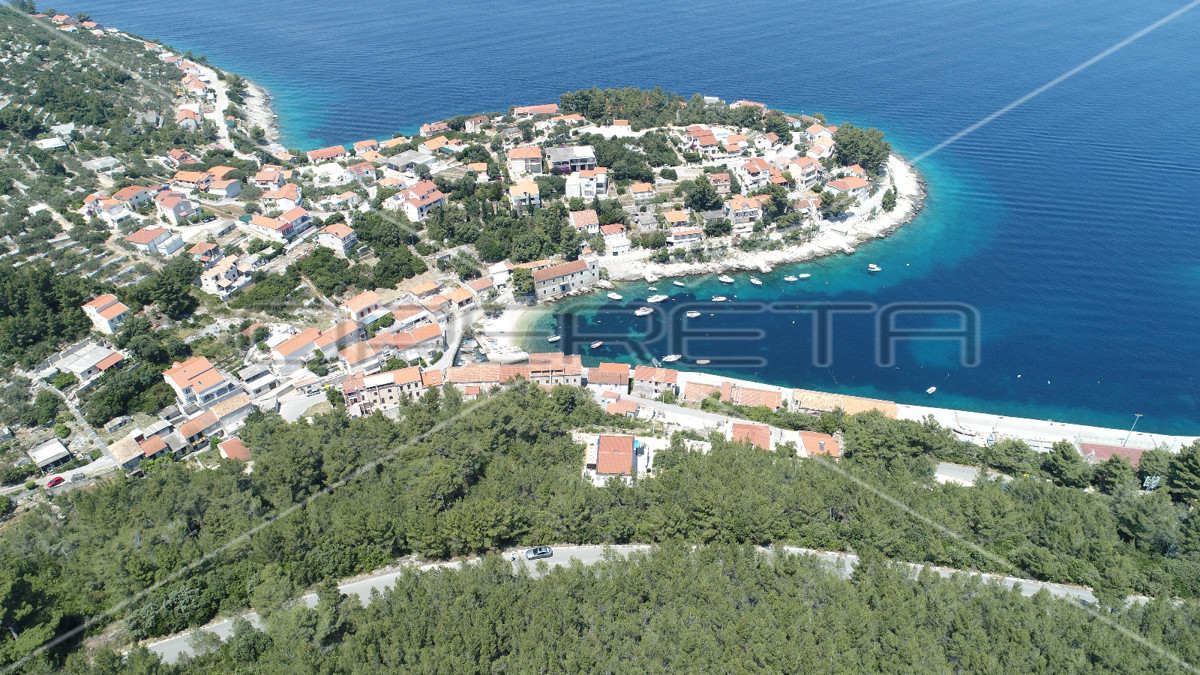 Gradbeno zemljišče s pogledom na morje, 420 m2, Prigradica