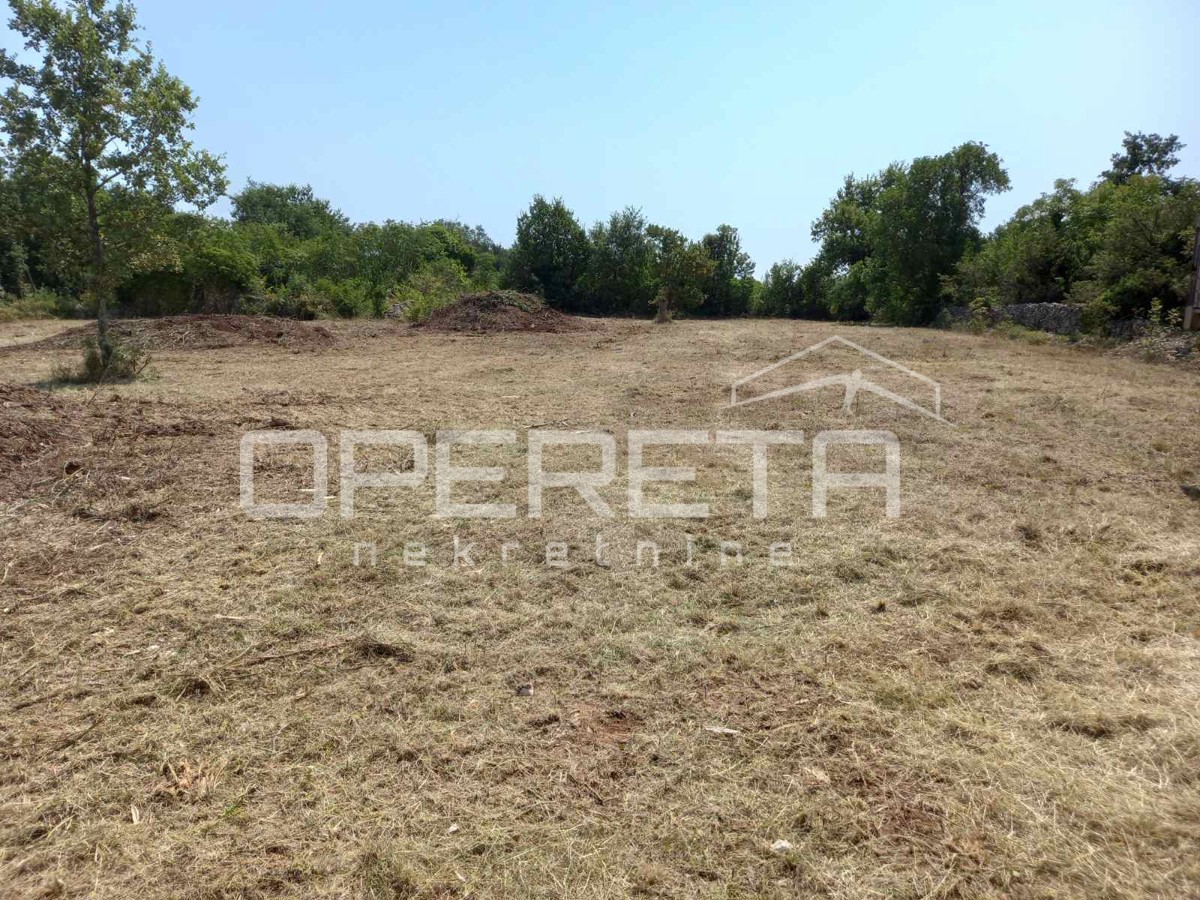Gradbena parcela 505 m² v Pinezićih (elektrika, voda, urejena pot in lastništvo)