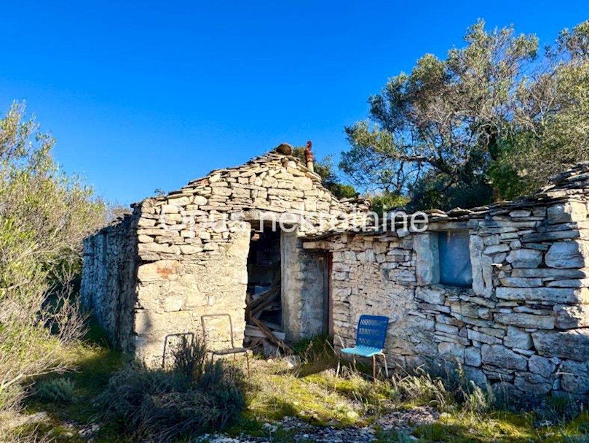 KORČULA, 4 kamnite hiše na 6000 m2 zemljišča