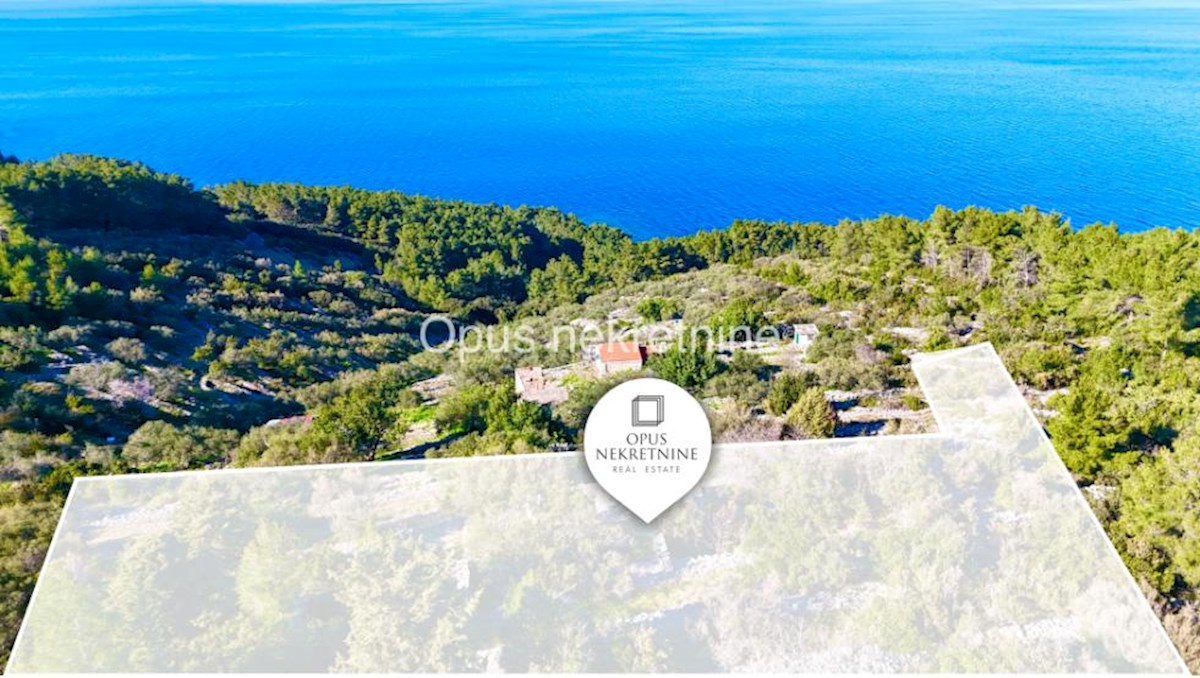KORČULA, 4 kamnite hiše na 6000 m2 zemljišča