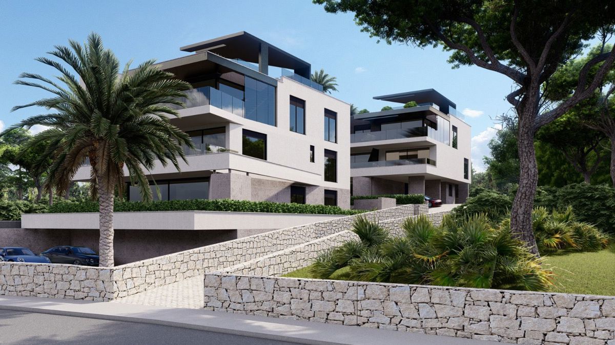 Ekskluziven apartma v 1. nadstropju, pogled na morje, Krk