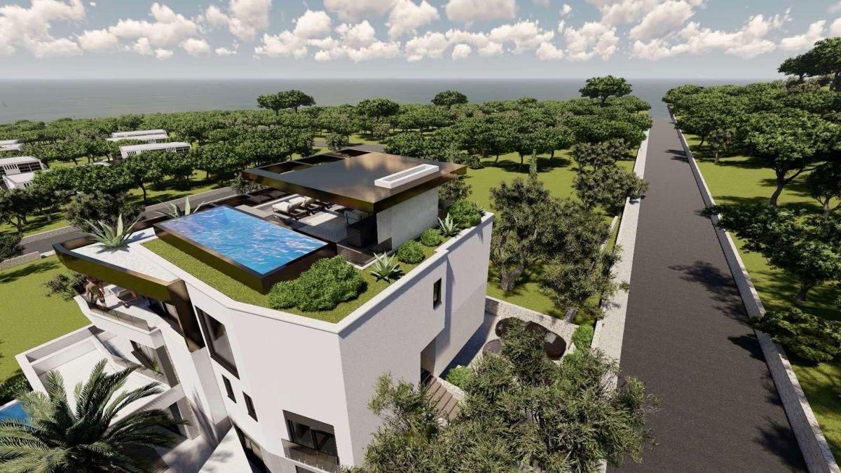 Luksuzni penthouse v vili, novogradnja