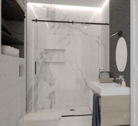 Krk - novogradnja, velik dvoetažni apartma s pogledom na morje