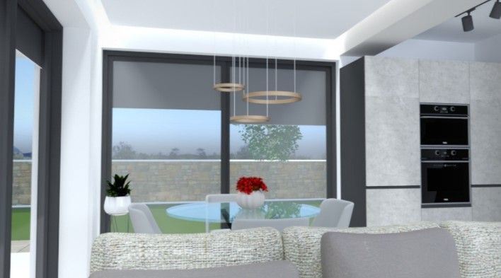 Krk - novogradnja, velik dvoetažni apartma s pogledom na morje