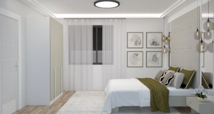 Krk - novogradnja, velik dvoetažni apartma s pogledom na morje