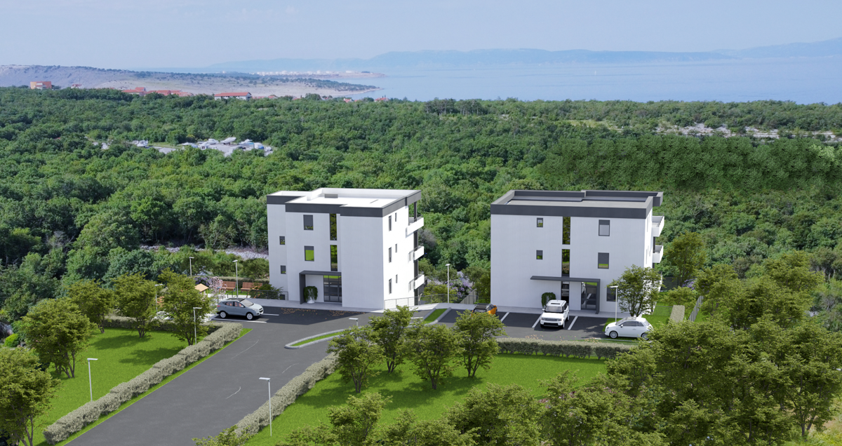 Penthouse, panoramski pogled na morje - Kraljevica