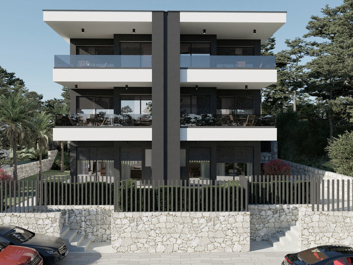 Moderen penthouse v bližini morja