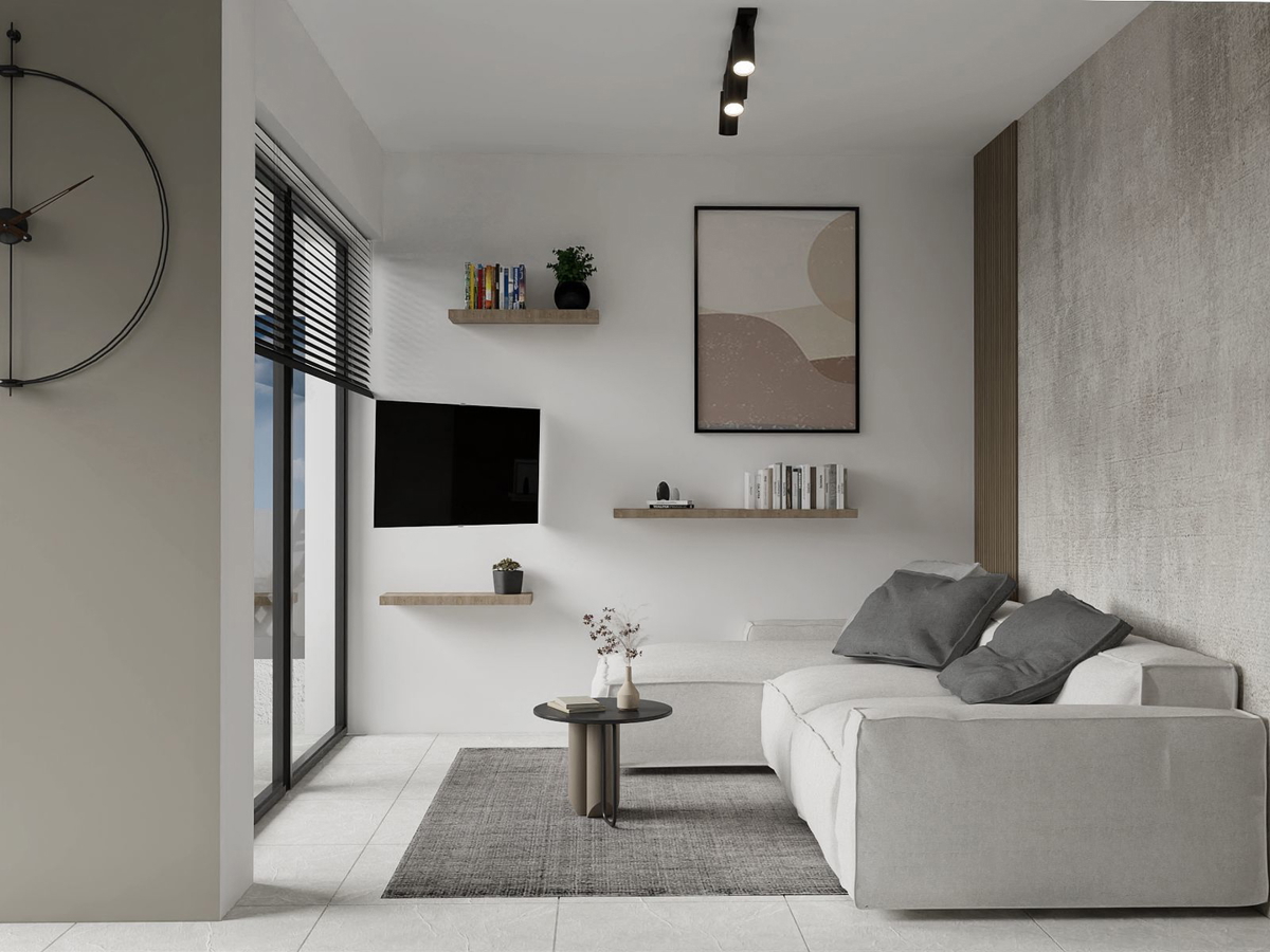 Moderen penthouse v bližini morja