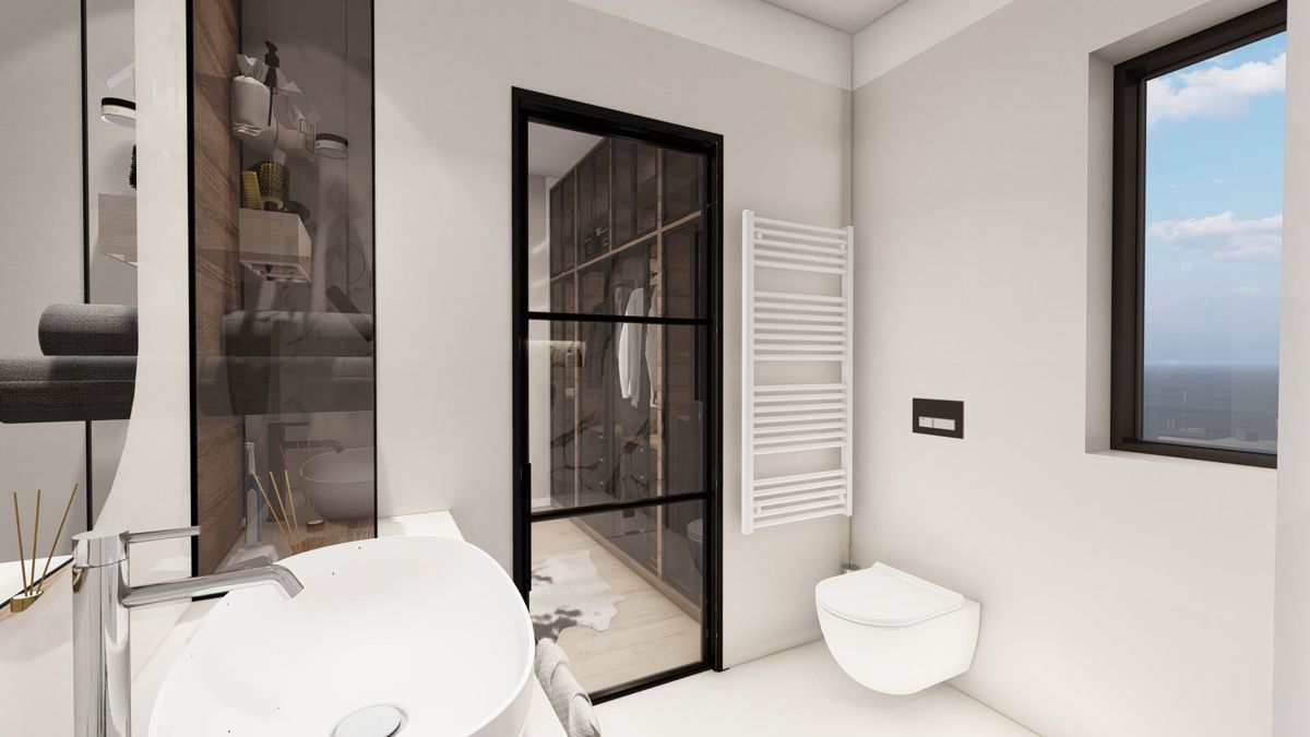 Luksuzno stanovanje 151 m² z bazenom in vrtom – 100 m od morja, Kraljevica