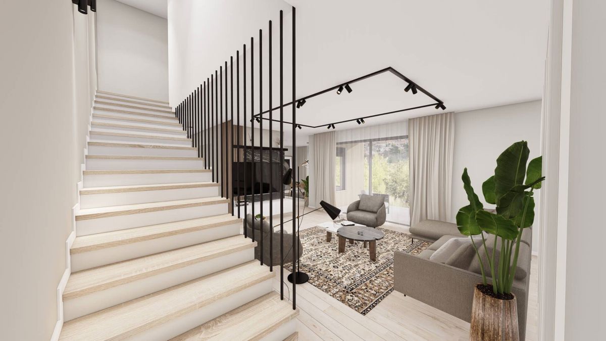 Luksuzno stanovanje 151 m² z bazenom in vrtom – 100 m od morja, Kraljevica