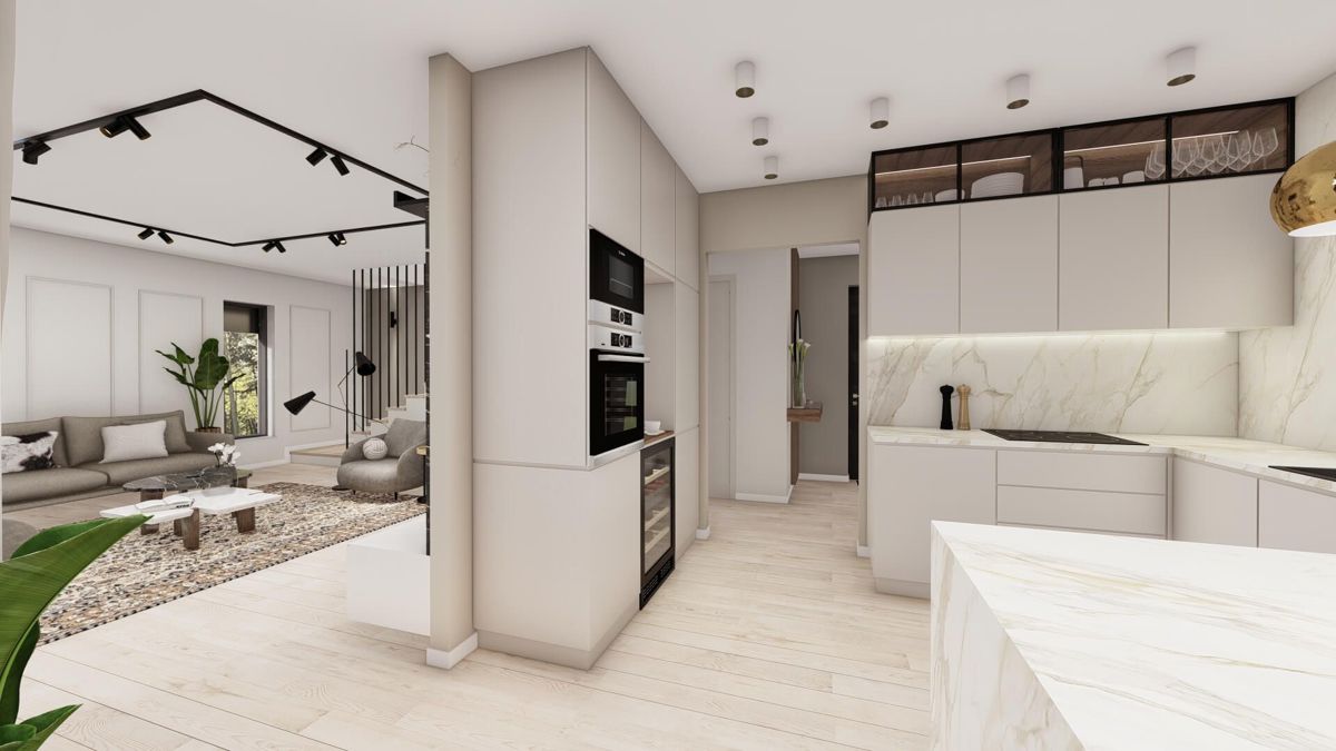 Luksuzno stanovanje 151 m² z bazenom in vrtom – 100 m od morja, Kraljevica