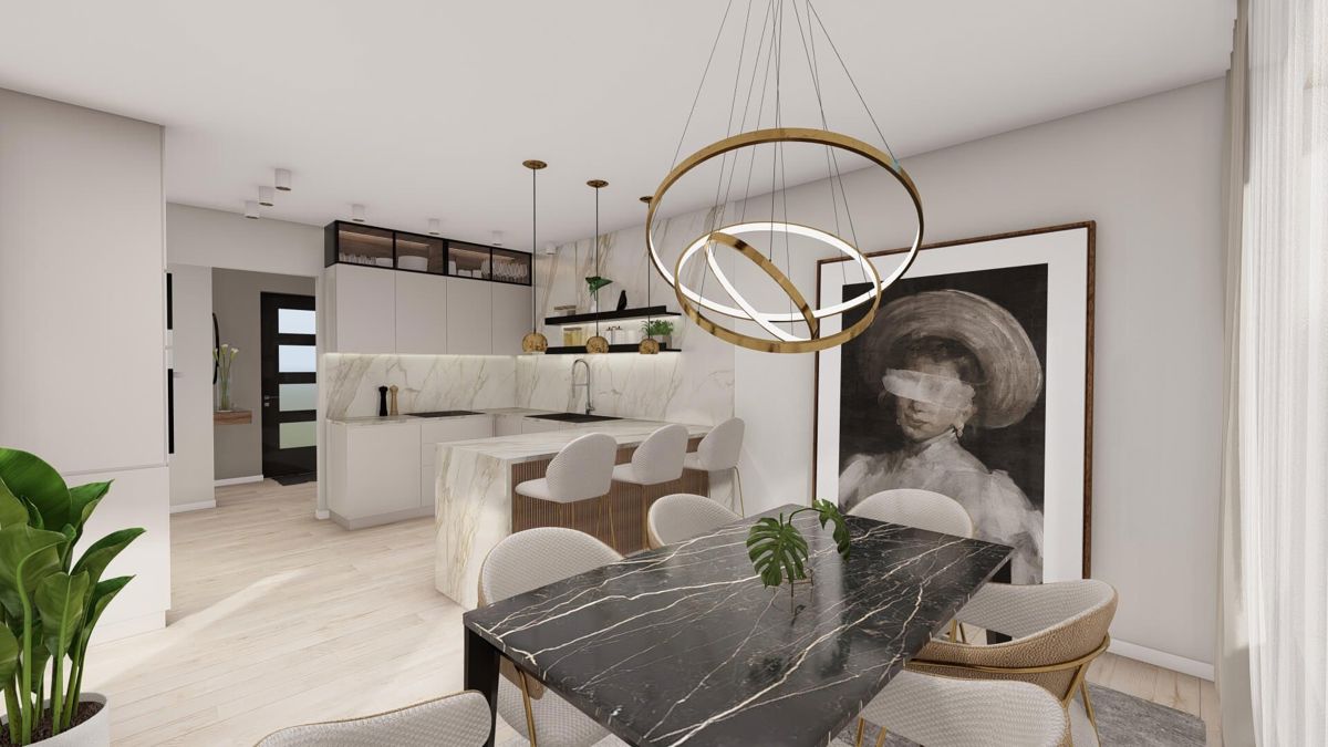 Luksuzno stanovanje 151 m² z bazenom in vrtom – 100 m od morja, Kraljevica