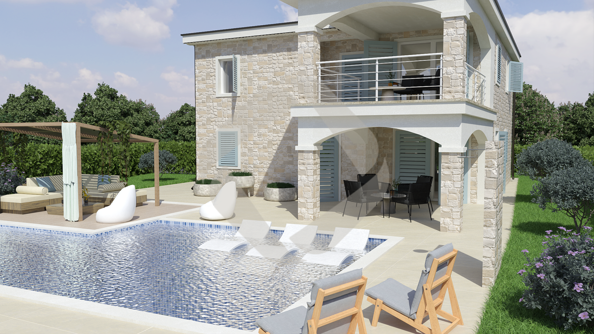 Gradbeno zemljišče, mirno okolje - Malinska, Sabljiči