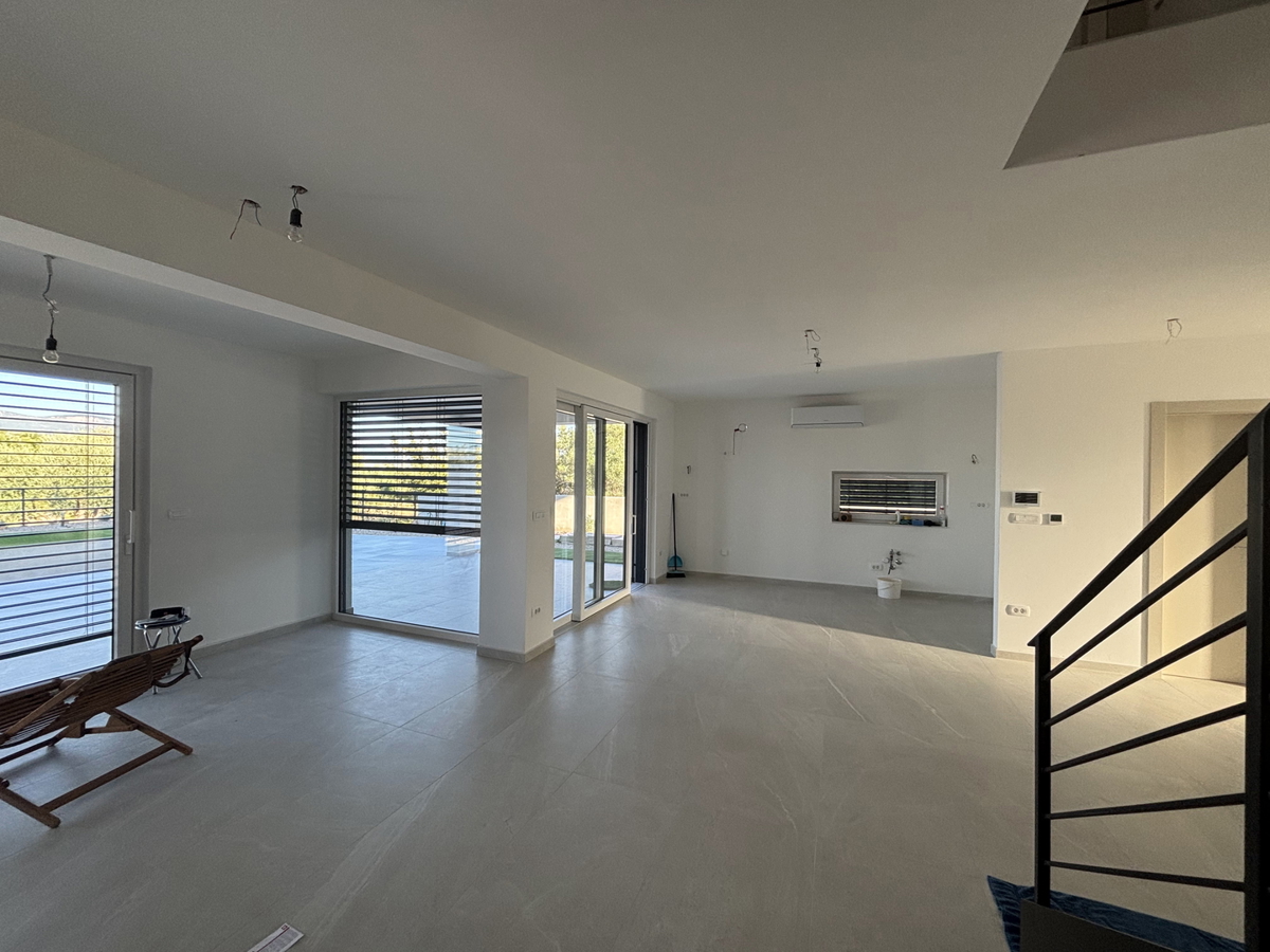 Moderna luksuzna vila s bazenom in pogledom na morje – Brzac, otok Krk