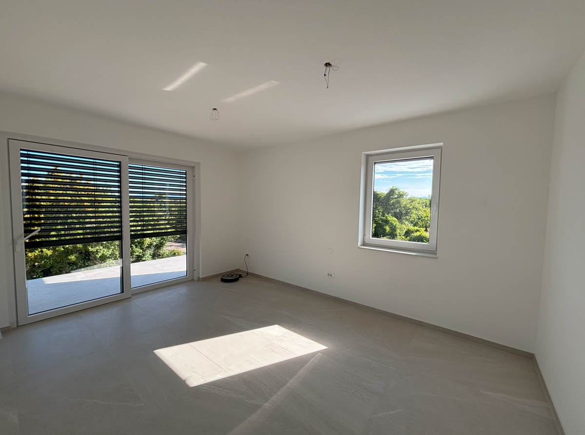 Moderna luksuzna vila s bazenom in pogledom na morje – Brzac, otok Krk