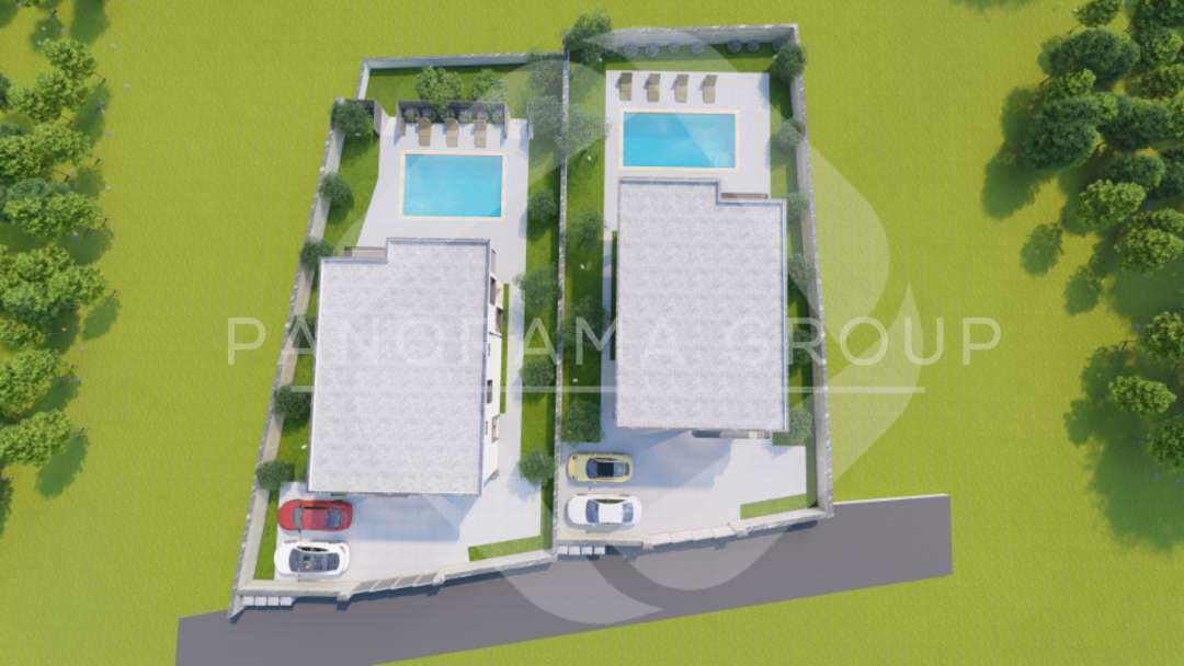 Moderna luksuzna vila s bazenom in pogledom na morje – Brzac, otok Krk