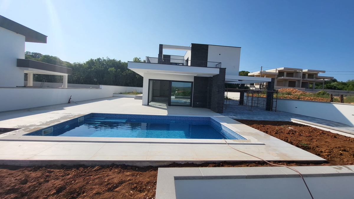 Prekrasna moderna vila - Žgaljići, Krk