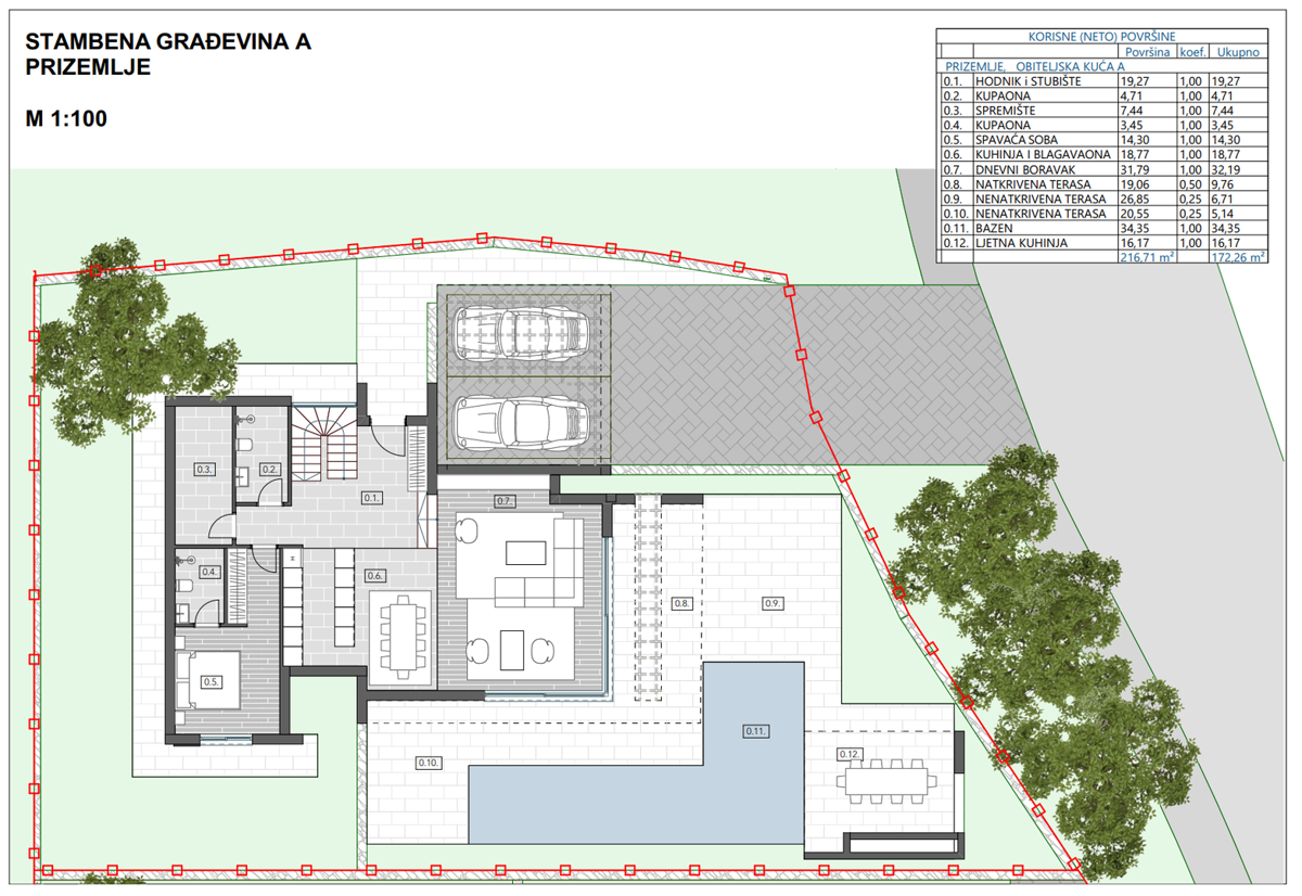 Prekrasna moderna vila - Žgaljići, Krk