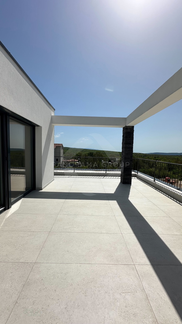 Prekrasna moderna vila - Žgaljići, Krk