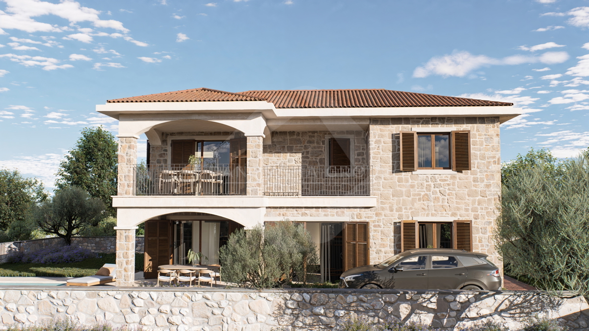 Samo v naši ponudbi! Čudovita kamnita hiša z bazenom in zasebnim vrtom – Ljutići, Malinska