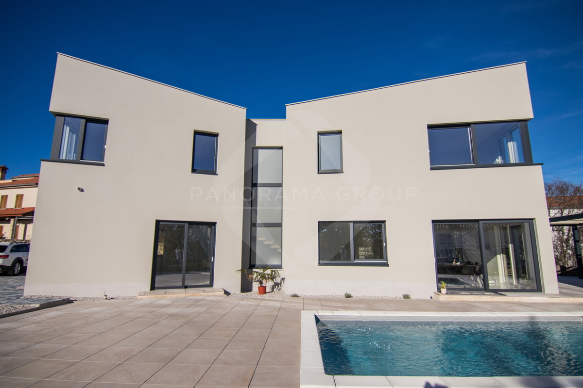 Luksuzna vila z bazenom, savno in telovadnico – Muraj, otok Krk