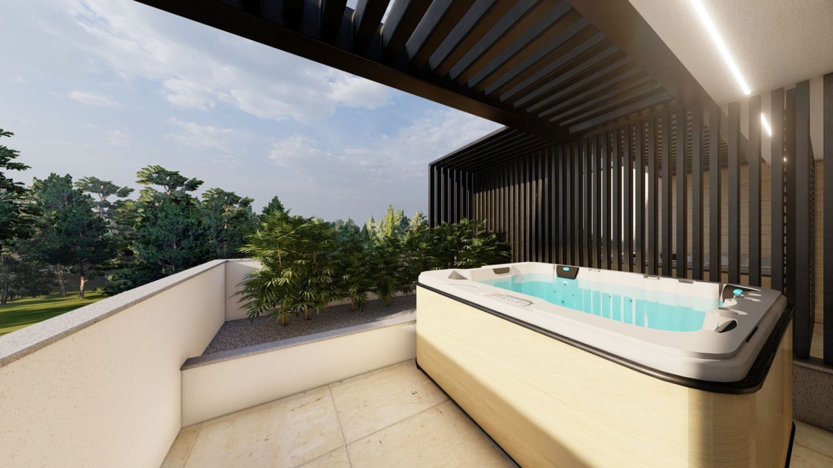 Apartma v pametni hiši, pogled na morje - Krk, center