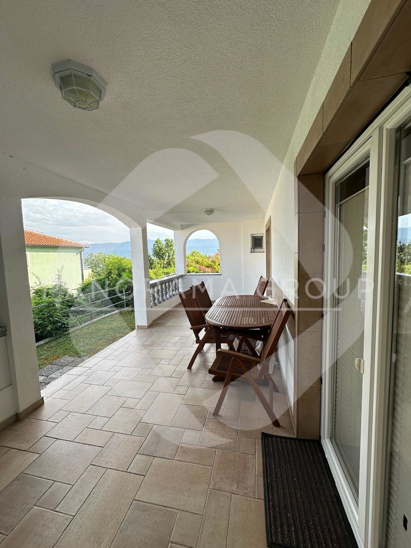 Samo kod nas - opremljen apartma s pogledom na morje - Klimno