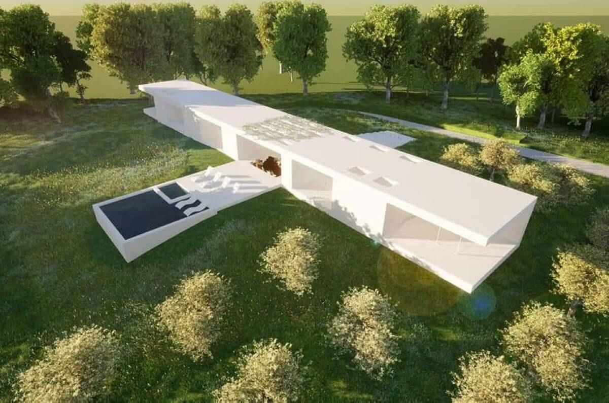 Gradbeno zemljišče z dovoljenjem v projektu, Pinezići