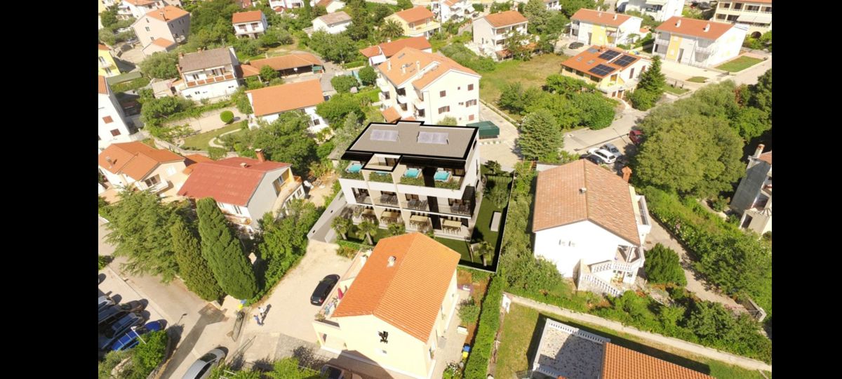 Apartma v pametni hiši, pogled na morje - Krk, center