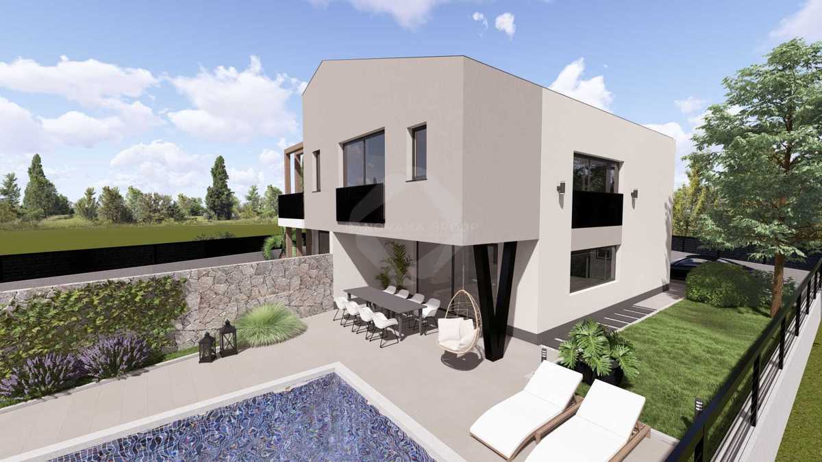 Samo pri nas! Dvojna hiša – 2 stanovanjski enoti s terasami, 616 m² zemljišča