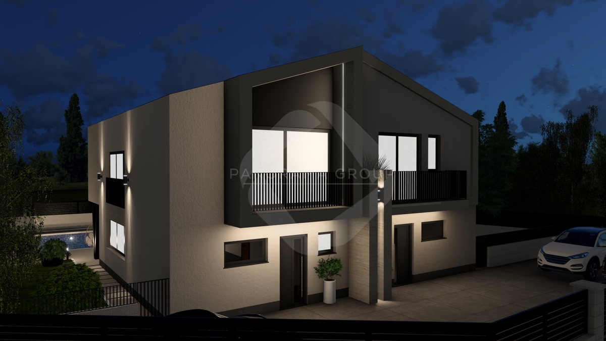 Samo pri nas! Dvojna hiša – 2 stanovanjski enoti s terasami, 616 m² zemljišča