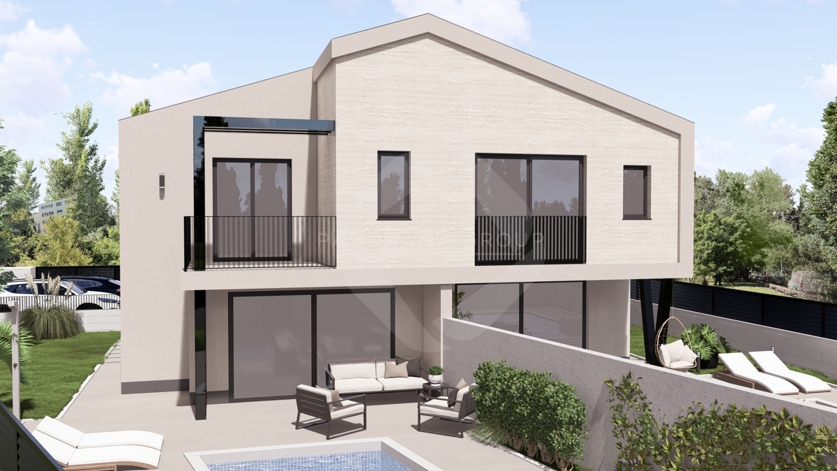 Samo pri nas! Dvojna hiša – 2 stanovanjski enoti s terasami, 616 m² zemljišča