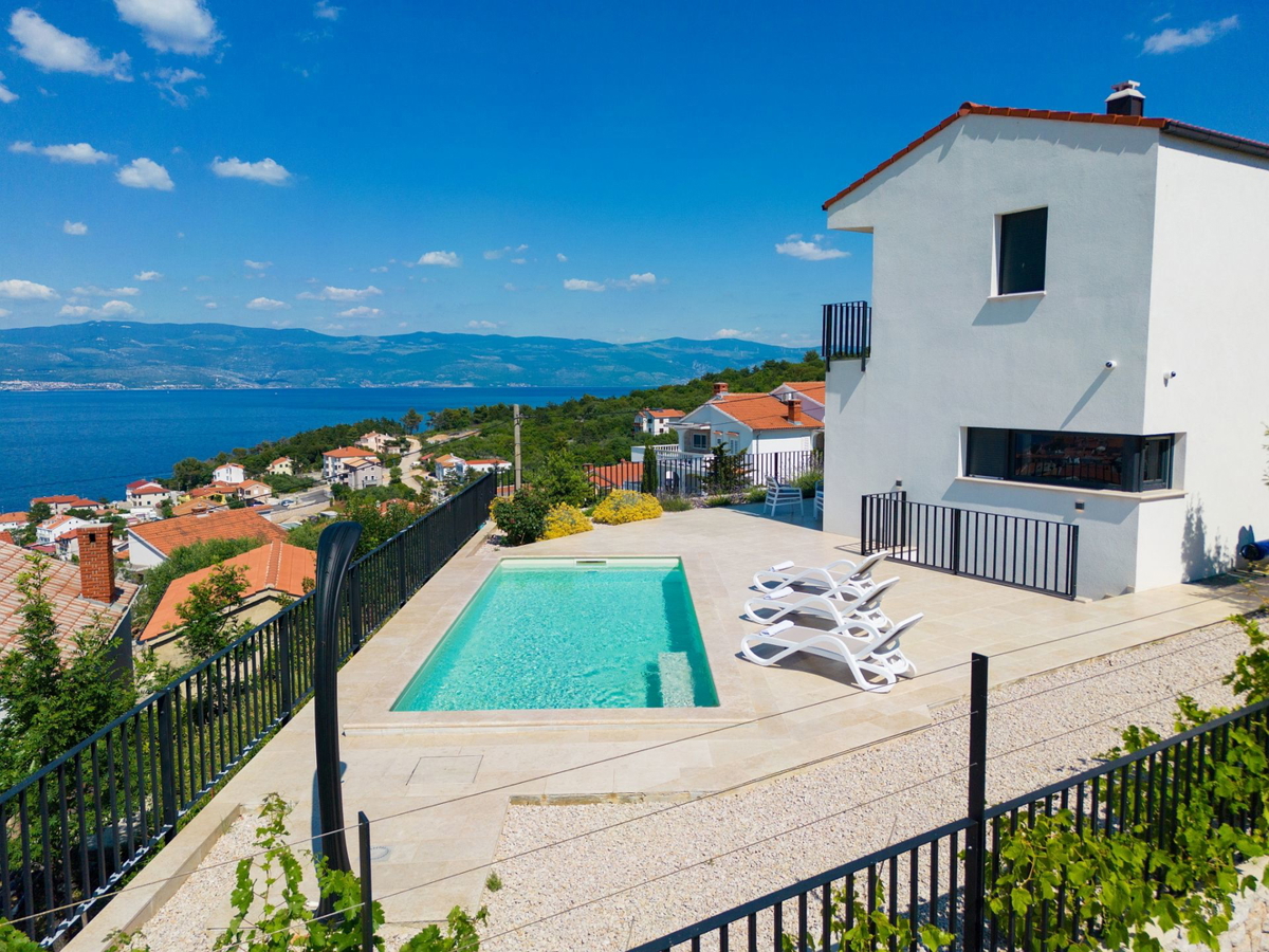 Vila s panoramskim pogledom na morje - Vrbnik