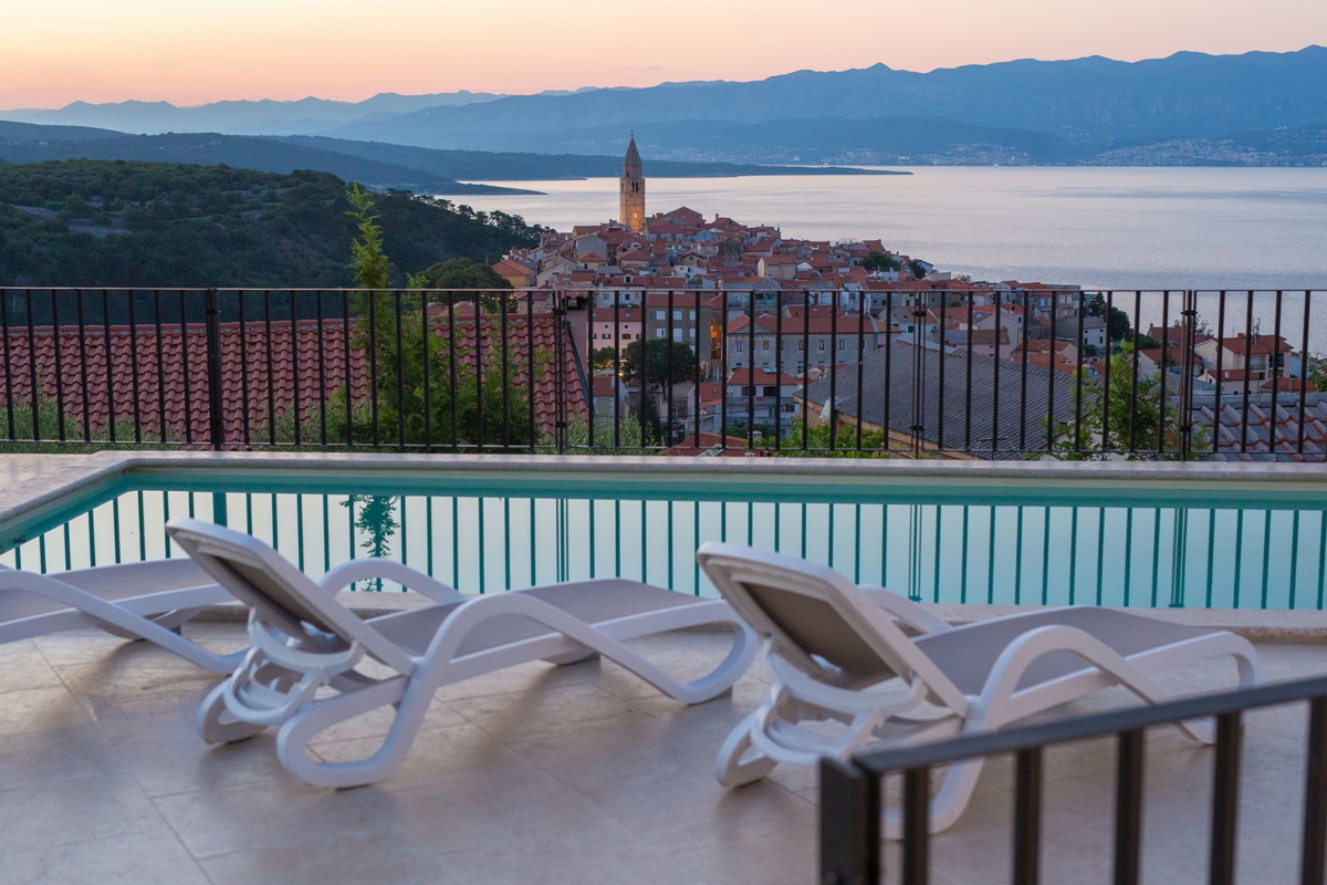 Vila s panoramskim pogledom na morje - Vrbnik