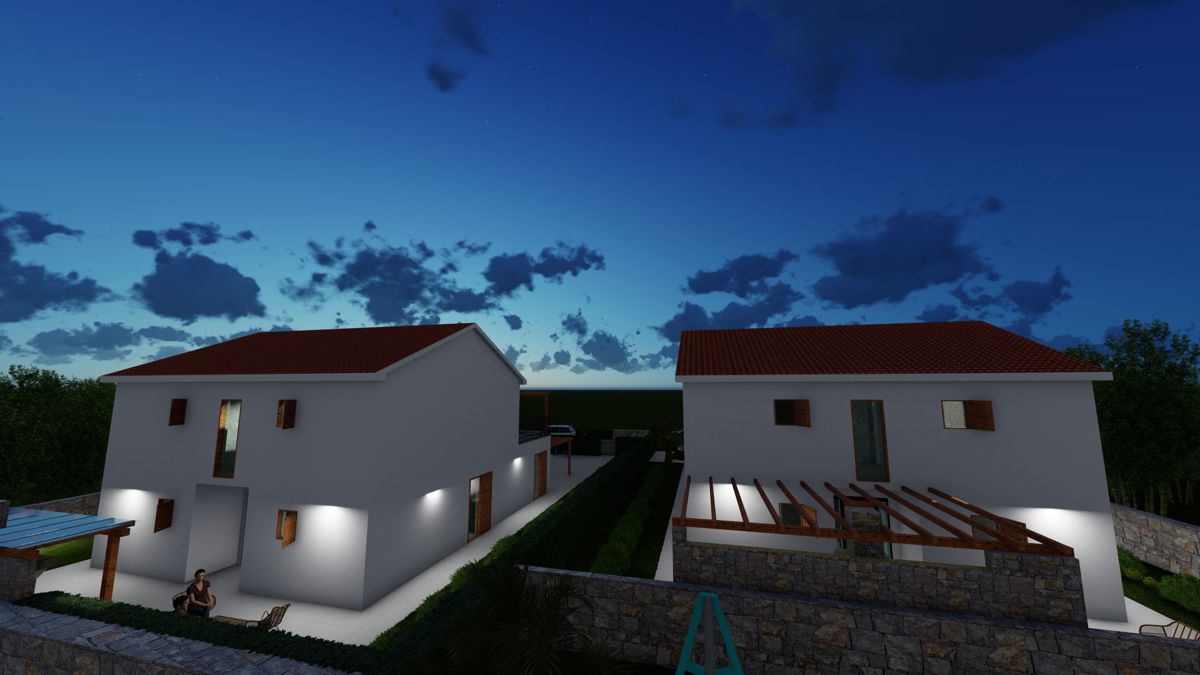 Villa Dahlia - rustikalna vila, Malinska