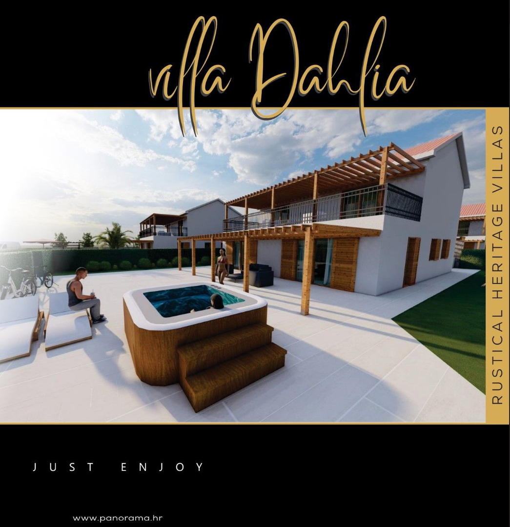 Villa Dahlia - rustikalna vila, Malinska