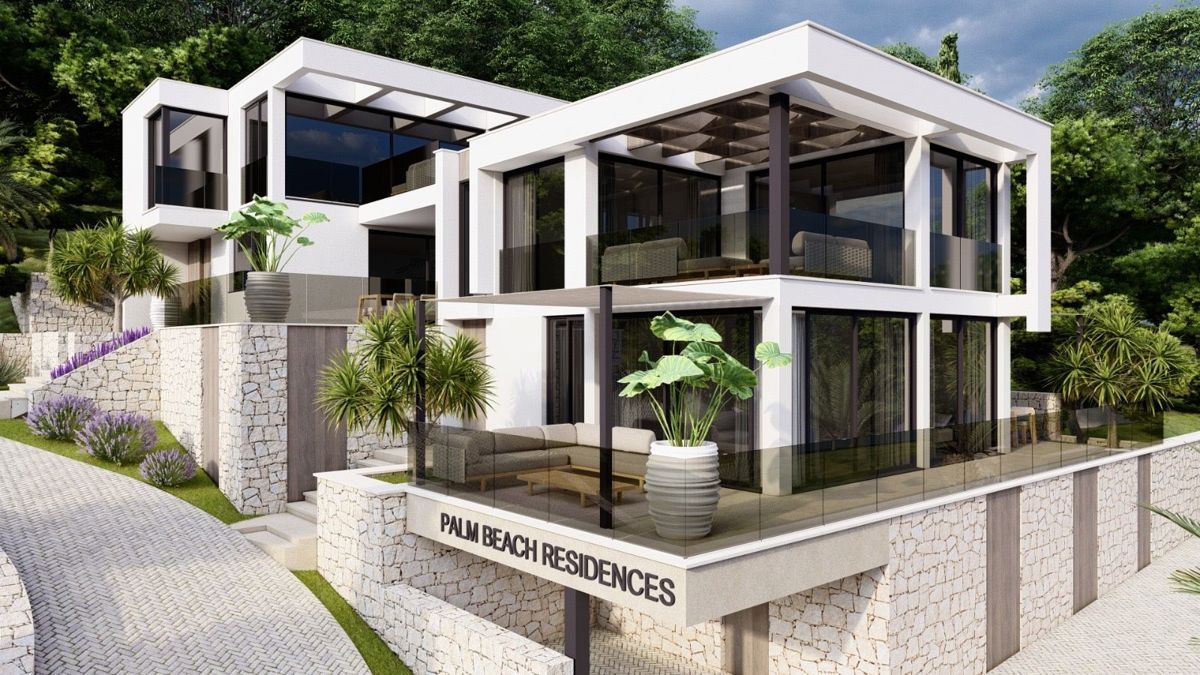 Dvije luksuzne novogradnje, ekskluzivna lokacija - Baška