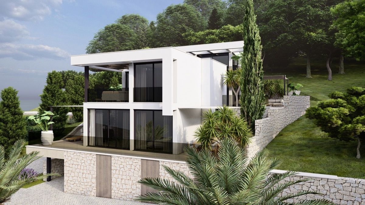 Dvije luksuzne novogradnje, ekskluzivna lokacija - Baška